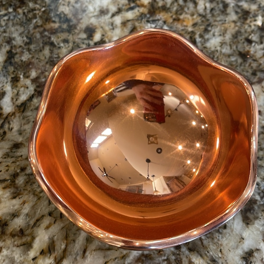 Nambe Copper Canyon Bowl - 4.5in. - Picture 2 of 4